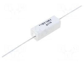 Resistor: wire-wound | 68mΩ | cement | THT | 10W | ±5% | 12x12x32mm