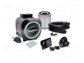 Fume extractor | 297m3/h | 100÷240VAC | 150W | 55dBA | ESD