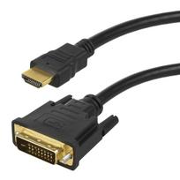 Jungtys // Different Audio, Video, Data connection plug and sockets // Przewód kabel DVI-HDMI Maclean, v1.4, 2m, MCTV-717