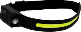 Rankinės ir Galvos LED žibintuvėliai // LED kišeniniai žibintuvėliai // Latarka czołowa, usb-c, cob+xpe, 300lm, czuj. ruchu, proline