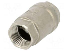 Check valve | acid resistant steel AISI 316 | PTFE | max.16bar