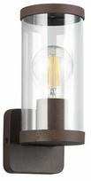 Sieninis lauko šviestuvas Reality Bonito, 28W, E27, IP44, ruda sp., 9.5 cm x 23 cm