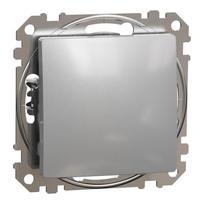 1 klavišo kryžminis perjungiklis Schneider Electric Sedna Design SDD113107 (aliuminis)