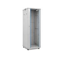 19'' pastatoma komutacinė spinta A2-6642G (42U, 600x600x2055mm, IP20, iki 1000kg, pilka, nesurinkta)