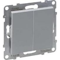 2 kl. mygtukas aliuminis SUNO Legrand 721317