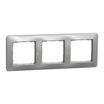 3 vietų rėmelis Schneider Electric Sedna Design SDD313803 (aliuminis)