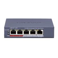 5 prievadų, 4 PoE komutatorius Hikvision DS-3E0105P-E/M(C)