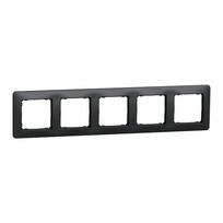 5 vietų rėmelis Schneider Electric Sedna Design SDD314805 (antracitas)