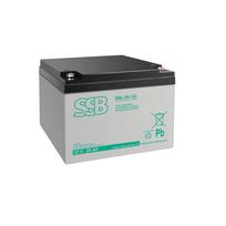 Akumuliatorius (AGM) SSB SBL (26Ah, 12V, F13 M5, VRLA)