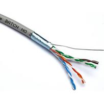 Kabelis ryšio Excel 100-216 Cat5 F/UTP  (PVC, ECA, pilkas, ritė 305m.)