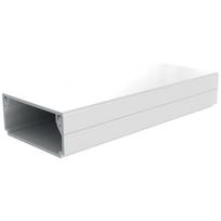Kabelių lovelis Kopos LHD 40X40_HD (baltas, 40×40 mm, 2 m, su apsaugine plėvele)