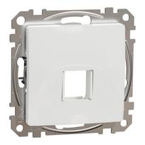 Kompiuterinio lizdo dangtelis 1×RJ45 Schneider Electric Sedna Design SDD111421 (baltas)