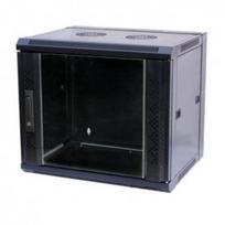 Komutacinė pakabinama spinta 19" 7U 540x400x300mm (antracito, nesurinkta, stiklinės durys)
