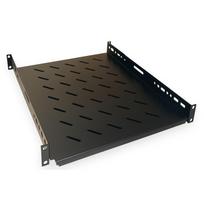 Lentyna universali 19" spintai 1U LK-CL-131 L350 (gylis 350mm, iki 80kg, reguliuojamo gylio)