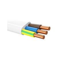 Maitinimo kabelis NKT HDXSP-J 3x1.5 (varinis, monolitas, XLPE, Dca, baltas, 100m)