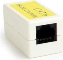 Gembird Coupler Cat. 6 LAN8P8C RJ-45F/white