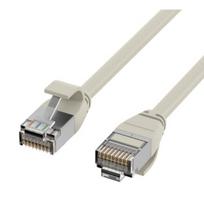 Patch kabelis U/FTP Cat.6A K5547GR.0,15 (Baltas, 0,15m, 10G, ULTRAFLEX, TPE/LSZH, AWG 30/7, 500MHz, pramoninis)
