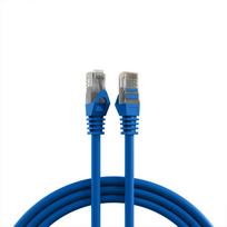 Patch kabelis RJ45 U/UTP Cat.5e K8110BL.0,5 (LSZH, AWG24/7, CCA, 0,5m, mėlynas)