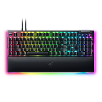 RZ03-04680100-R3M1 Razer | Mechanical Gaming Keyboard | BlackWidow V4 Pro | Gaming Keyboard | Wired | RGB LED light | US | Black | Numeric keypad | Green Switches