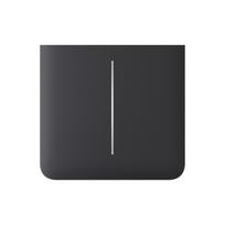 SideButton (2-gang) vertical, Graphite, Ajax