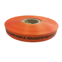 Signalinė juosta "Šviesolaidinio kabelis" 0.15mm x 300mm (250m)