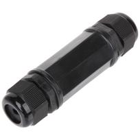 Sujungimas hermetinis UTP kabeliui (CAT 5/6) RJ45–RJ45 (IP67, 109x30x30 mm)