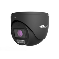 VISAR VSC‑IPT4VD‑ALF28D – 4MP IP kamera, 2.8 mm, Dual‑Light, šviesos ir garso perspėjimas, juoda