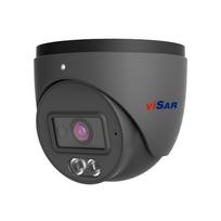 VSC VISAR IPT4VDDLF28D IP vaizdo kamera 4MP, 2.8mm, Dual Light 20m, juoda