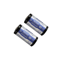 Akumuliatorius Thunder įrenginiams, 16340, 3,7V 650mAh Li-ion su integruotu krovimo valdikliu PCM (2 vnt.)