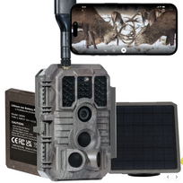 Žvėrių kamera GardePro X60P Live Max su saulės panele  SP350