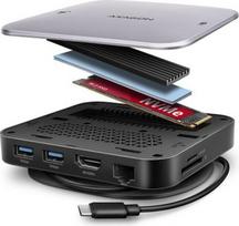 AXAGON USB-C 10Gbps UFO 9in1 Hub | HMC-UFO HMC-UFO | 8595247908438