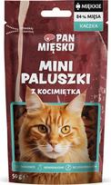 Pan Mięsko PAN MIĘSKO Mini duck sticks with catnip - cat treats - 50g