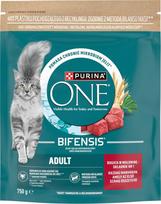 Purina Nestle PURINA One Bifensis Adult Rich in beef - dry cat food - 750g