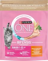 Purina Nestle PURINA One Bifensis Junior Rich in chicken - dry cat food - 750g