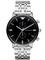 EMPORIO ARMANI AR0389 VYRŲ LAIKRODIS - KLASIKINIS CHRONOGRAPH (zi066a)