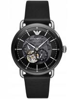 VYRŲ LAIKRODIS EMPORIO ARMANI AVIATOR AUTOMATIC AR60026 + DĖŽUTĖ (zi099a)