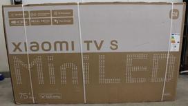 Xiaomi TV S Mini 2025 75" (3840 x 2160) | Xiaomi TV | S Mini LED 2025 | 75 | Smart TV | Google TV | UHD | Black | DAMAGED PACKAGING | 32GB