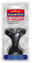 Dviračių telefono laikiklis Bottari X 33117, plastikas, juoda sp.