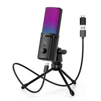 Mikrofonas su RGB apšvietimu ir USB jungtimi M160