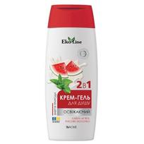 EKO LINE gaivus dušo kremas-želė 2in1, arbūzas, 250ml