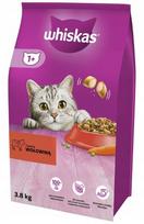 Whiskas Adult su jautiena, 3x3.8 kg