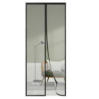 Sha2wen magnetinis tinklelis nuo vabzdžių durims 95 × 200 cm, juodas