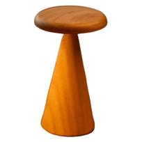 Natūralios spalvos stalinis šviestuvas LED (aukštis 21 cm) su mediniu gaubtu Sylva – Gingko