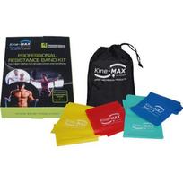 Pasipriešinimo gumų rinkinys Kine-MAX PROFESSIONAL RESISTANCE BAND SET, 4 vnt.