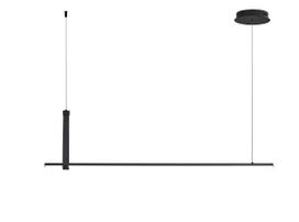 Šviestuvas lubų Domoletti Kora 22806M-BK, LED, 4000 °K, 0 x 20 W, juoda sp.