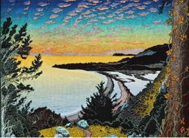 Above Stinson Beach: 1000 Piece Jigsaw Puzzle