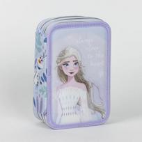 "Disney Frozen Elsa" užpildytas 3 sluoksnių pieštukinis dėklas