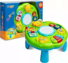 Toyz MOKOMASIS ŽAISLŲ LAIKIKLIS – ZOO MUZIKINIS STALAS