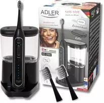 Adler Europe 2in1 Sonic dantų šepetėlis ir drėkintuvas, USB C, 500 ml, 1700 judesių/min Adler AD 2180
