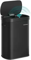 SONGMICS automatinis virtuvinis šiukšlių konteineris su judesio jutikliu, 50 l, plienas, LTB640B02